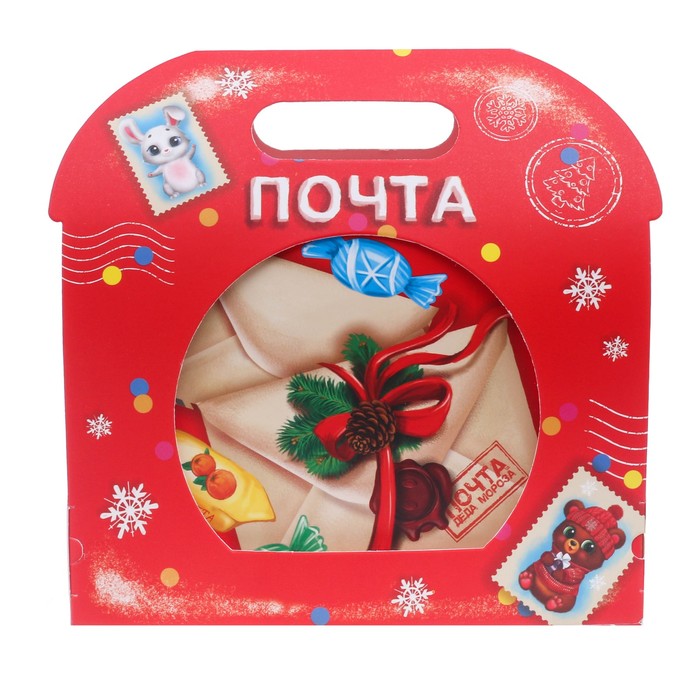 Коробка складная «Почта», 18,5 х 13 х 6 см