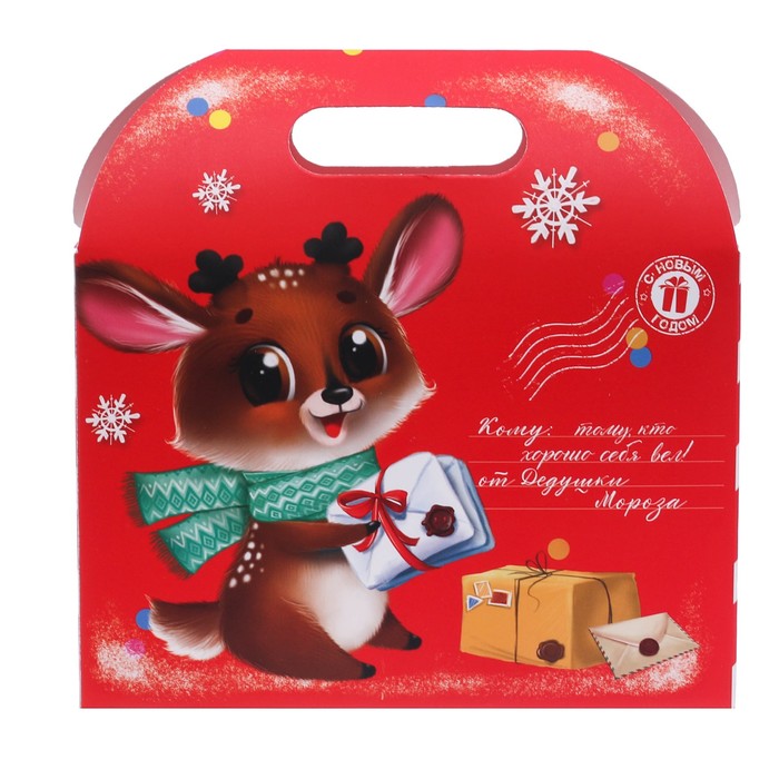 Коробка складная «Почта», 18,5 х 13 х 6 см