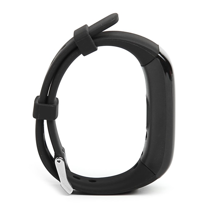 Фитнес-браслет Qumann QSB 09, цвет дисп, оповещения, будильник, шагомер, черный