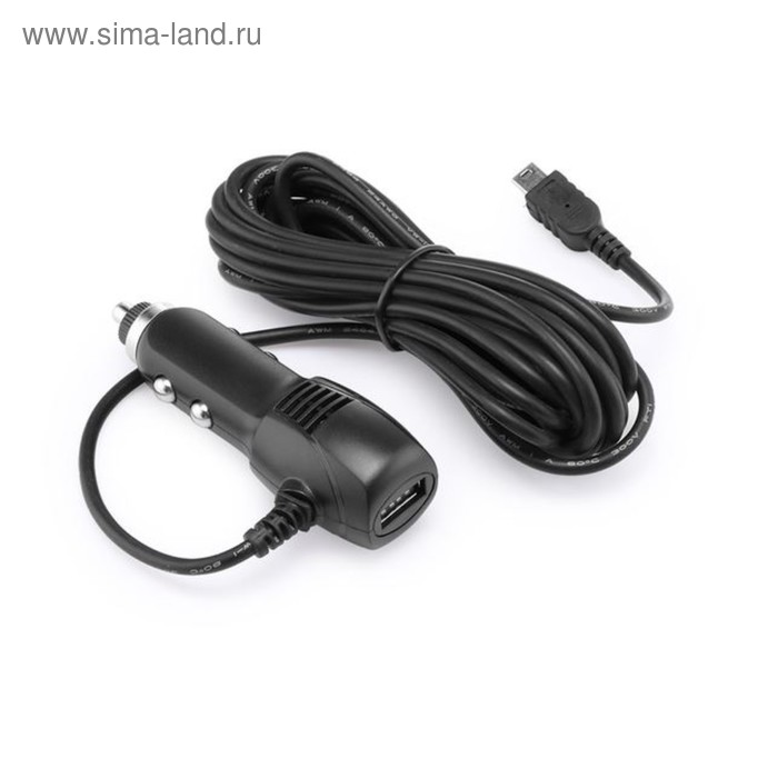 

Зарядное устройство, mini USB, с гнездом USB, 3.5 м