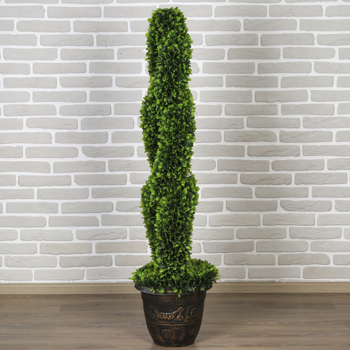 Дерево искусственное "Завиток" крупный лист 150 см