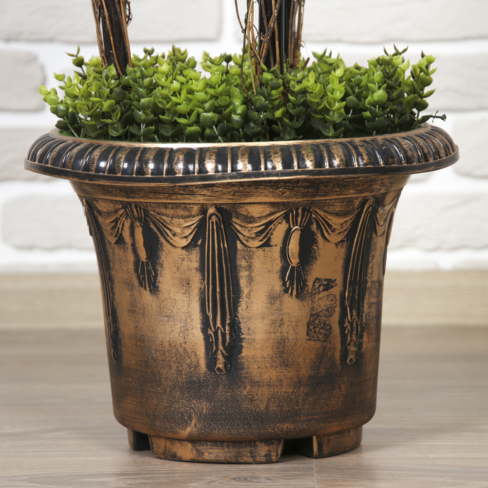 Дерево искусственное "Три шара" мелкий лист 150 см