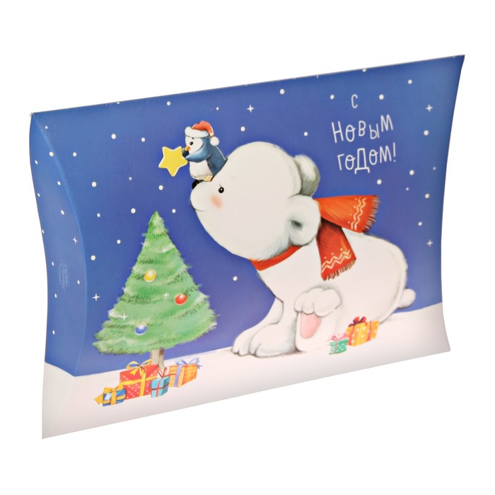 Коробка сборная фигурная «Время подарков», 26 х 19 х 4 см