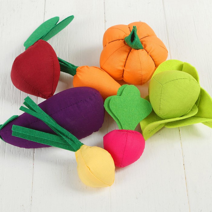 Игровой набор "Овощи", 7 элементов