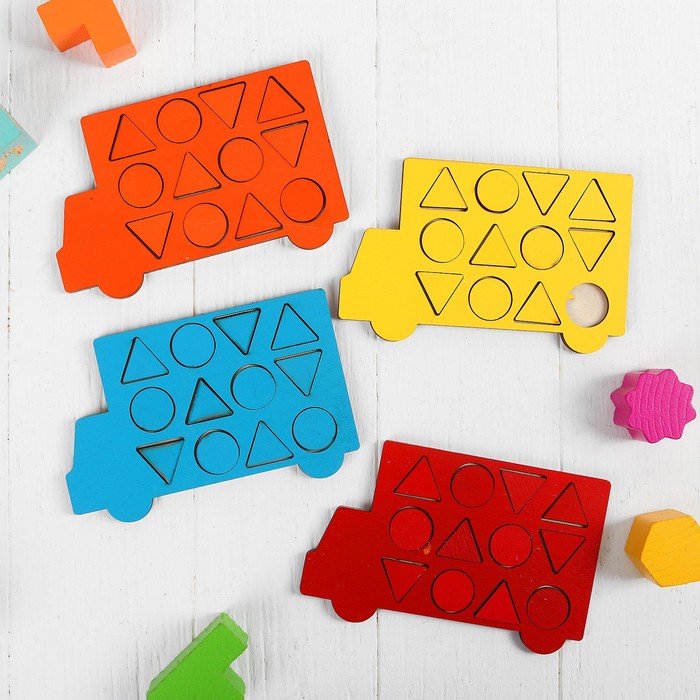 Мозаика "Грузовичок", 15 × 10 см