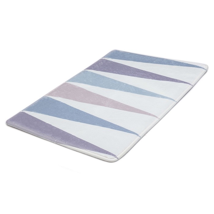 Коврик для ванной "Треугольный рисунок"