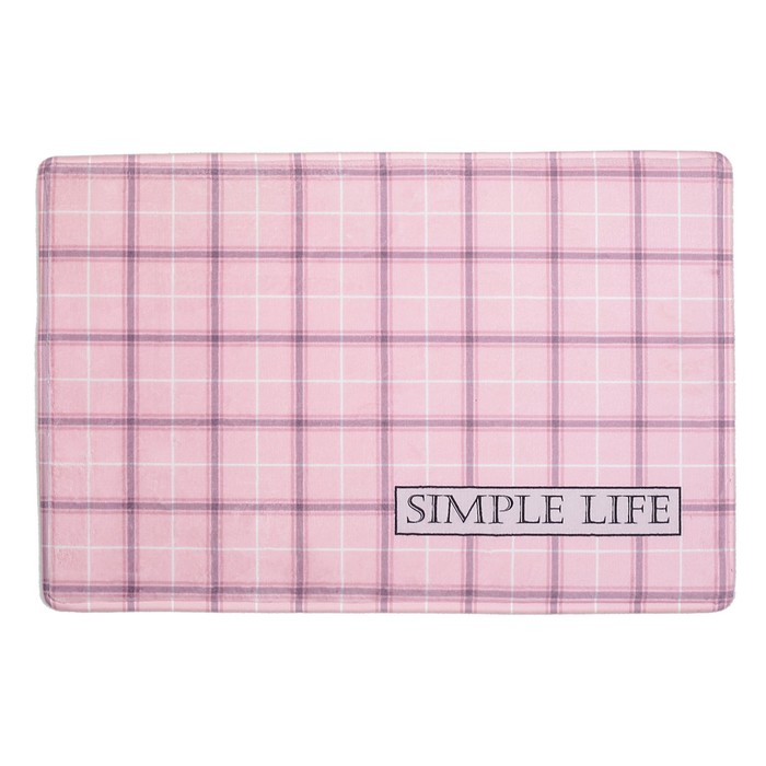 Коврик для ванной "Клетка"