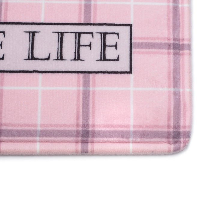Коврик для ванной "Клетка"