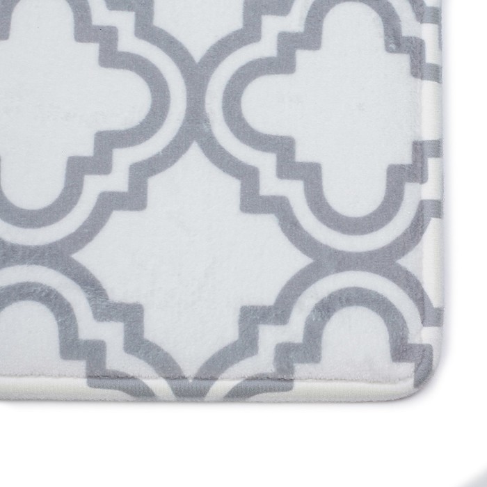 Коврик для ванной "Вензеля"