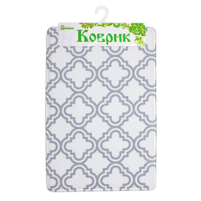 Коврик для ванной "Вензеля"