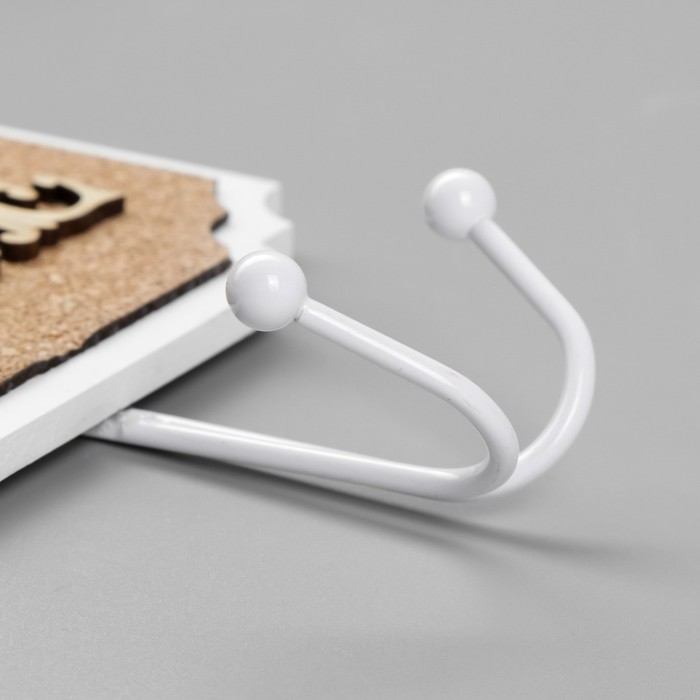 Крючок декоративный дерево "LOVE" 16,5х16 см