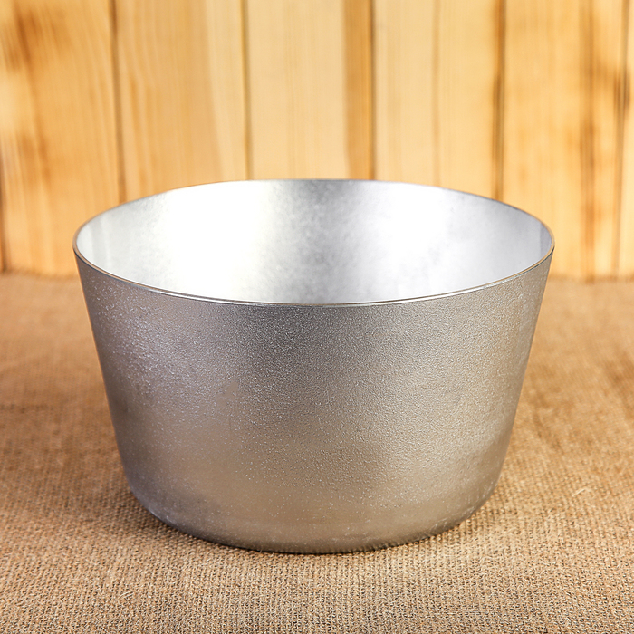 Форма для выпечки куличей и кексов, круглая 3 мм, 2,5 л