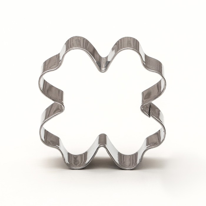 Набор форм для вырезания печенья "Клевер, сердце", 6 шт