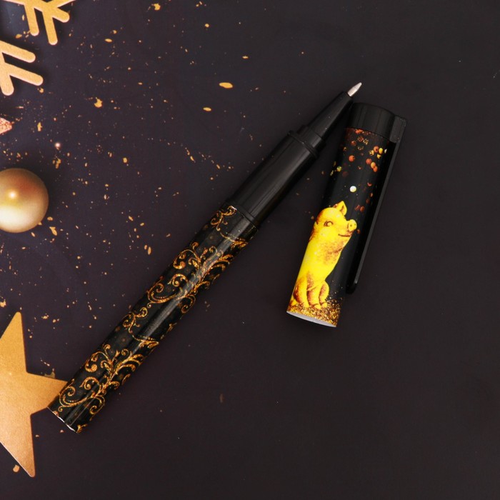 Ручка на открытке "Приносящая богатство"