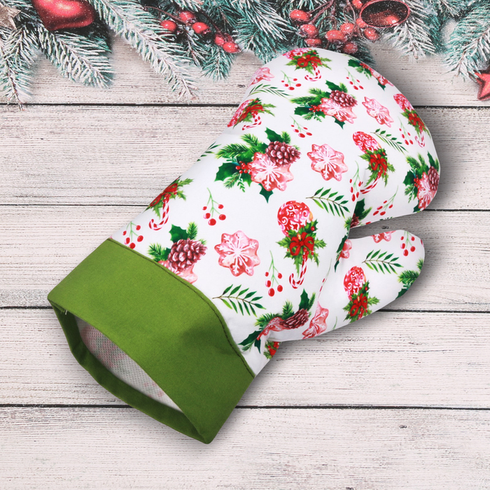 Варежка для подарков "С новым счастьем"