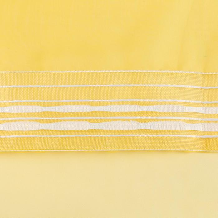 Тюль "Этель" 145*270 цв. жёлтый, вуаль, 100% п/э