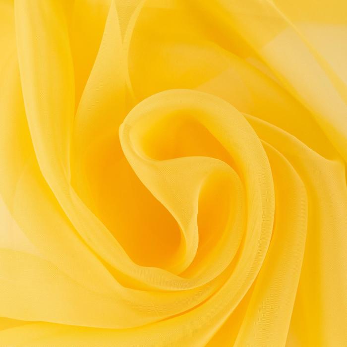 Тюль "Этель" 145*270 цв. жёлтый, вуаль, 100% п/э