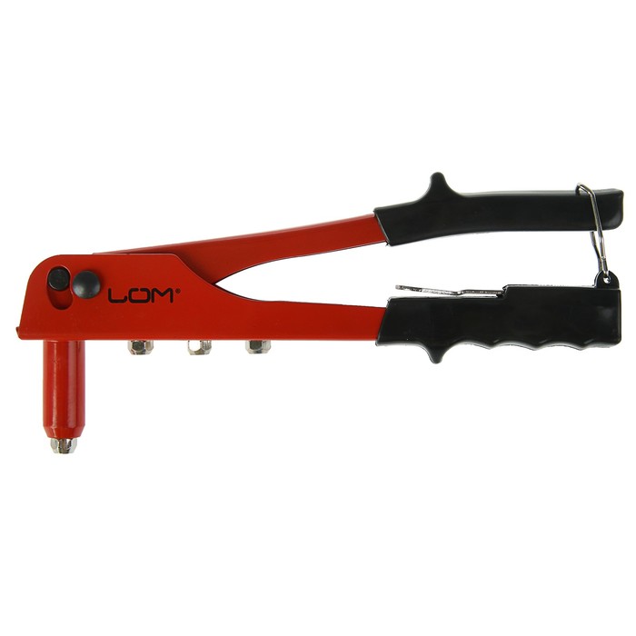Заклепочник LOM, 260 мм, усиленный, заклепки 2.4-3.2-4.0-4.8 мм