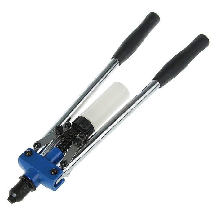 Заклепочник TUNDRA comfort, 425 мм, двуручный, заклепки 3.2-4.0-4.8 мм