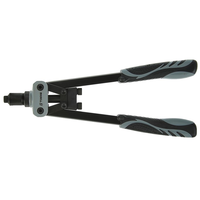 Заклепочник TUNDRA premium, 330 мм, двуручный, заклепки 3.2-4.0-4.8 мм