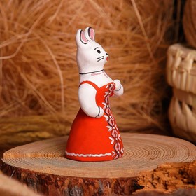 

Сувенир «Зайчиха», 4,5×4,5×10 см, каргопольская игрушка