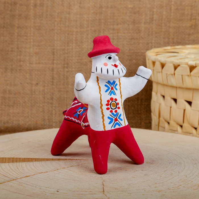 Сувенир «Полкан», 5×7×11 см, каргопольская игрушка