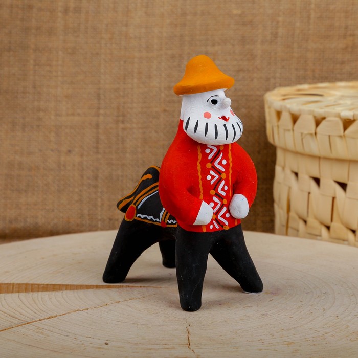 Сувенир «Полкан», 5×7×11 см, каргопольская игрушка