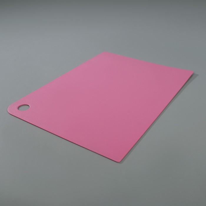 Доска разделочная 34,5х24,5 см Grosten, цвет пурпурный