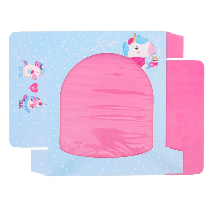 Упаковка для кондитерских изделий Love, 20 х 20 х 5 см