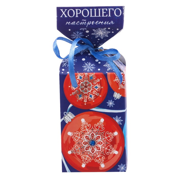 Коробка сборная фигурная «Хорошего настроения», 4,5 х 4,5 х 12 см