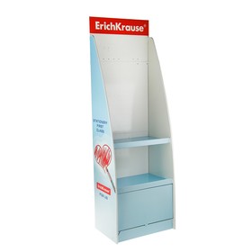 

Cтойка из картона с логотипом ErichKrause, 595х1830х400 мм