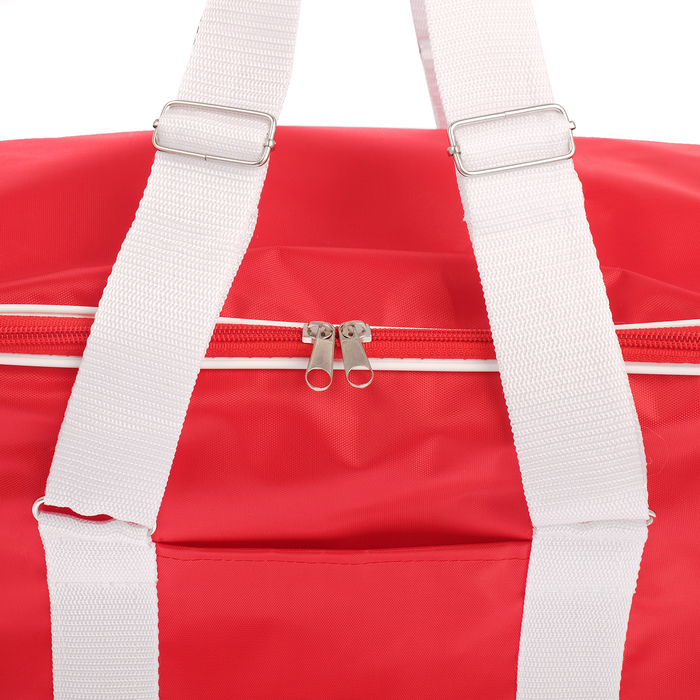 Сумка-трансформер (пеленальный столик), цвет красный