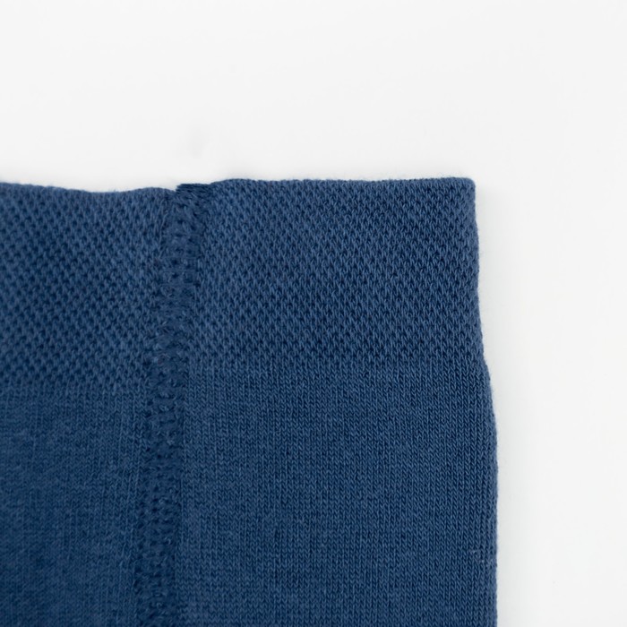 Леггинсы детские плюшевые С504(С) "Орнамент с медведем" цвет деним, рост 104-110