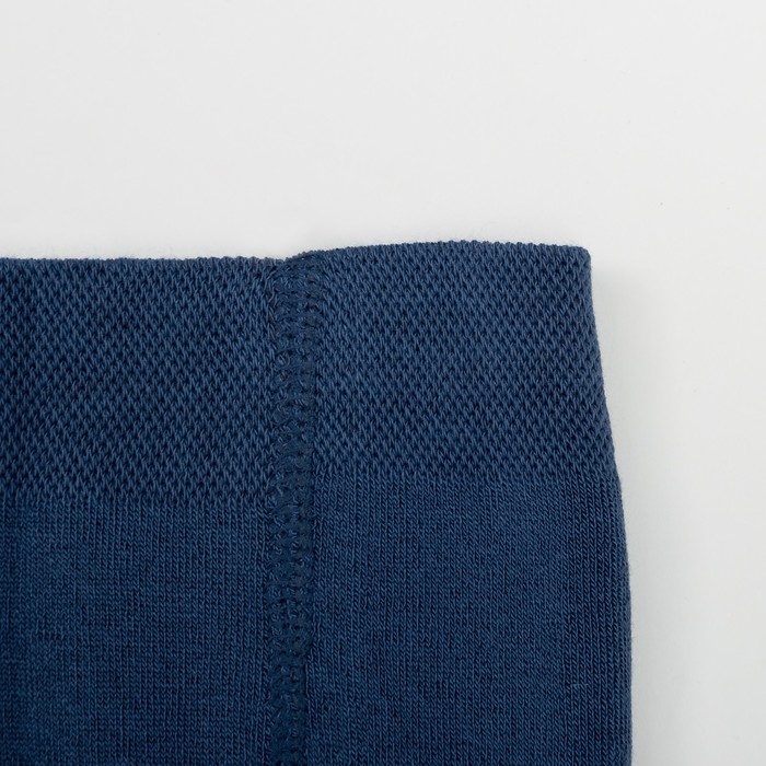 Леггинсы детские плюшевые С504(С) "Орнамент" цвет деним, рост 116-122