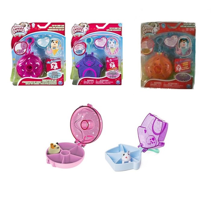 Коллекционная фигурка Chubby Puppie, в домике, на брелке