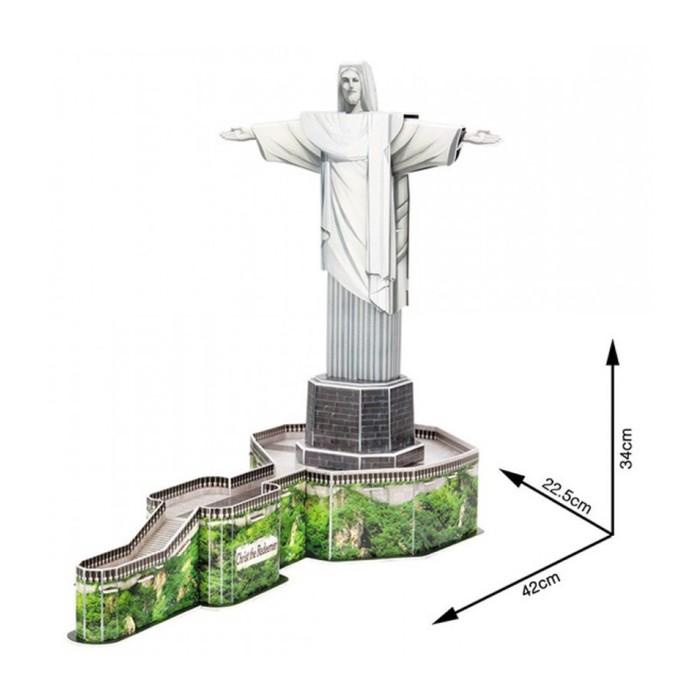 ЗD-пазл "Статуя Христа-Искупителя"