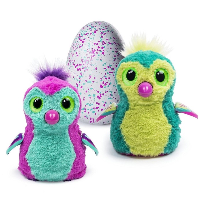 Интерактивная игрушка Hatchimals "Блестящий пингвинчик", вылупляющийся из яйца