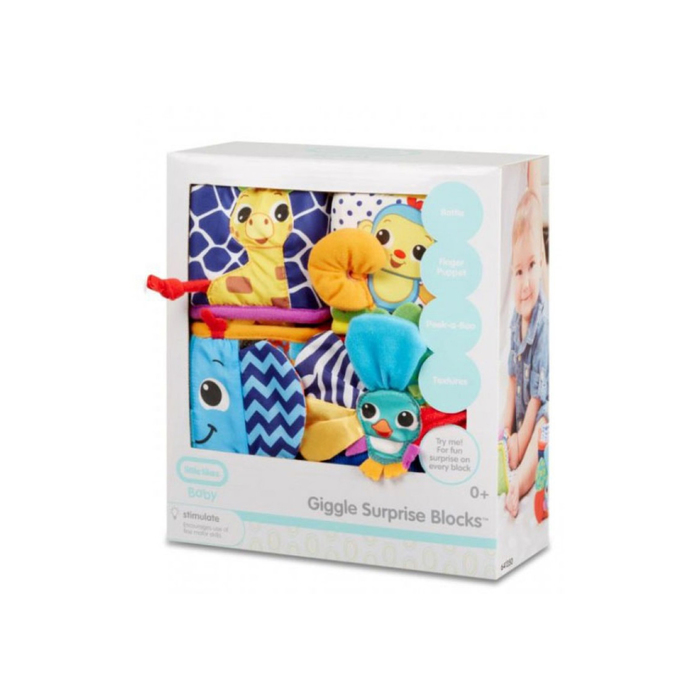 Мягкие кубики Little Tikes "Веселые зверюшки"