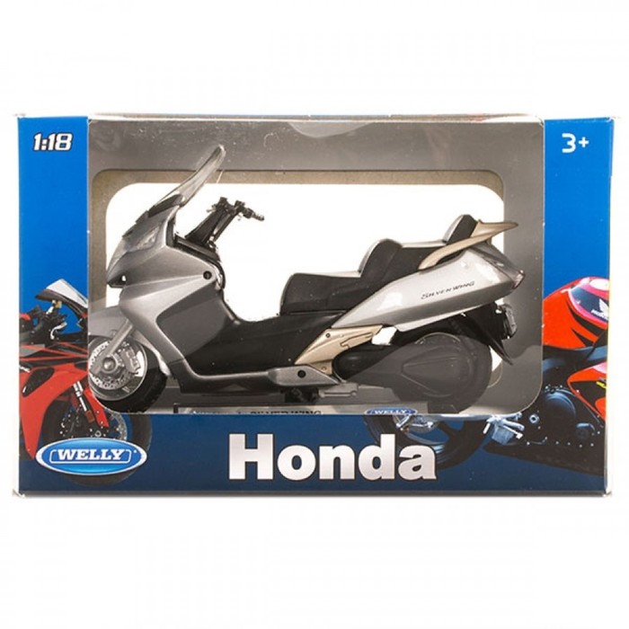 Коллекционная модель мотоцикла Honda Silver Wing, масштаб 1:18