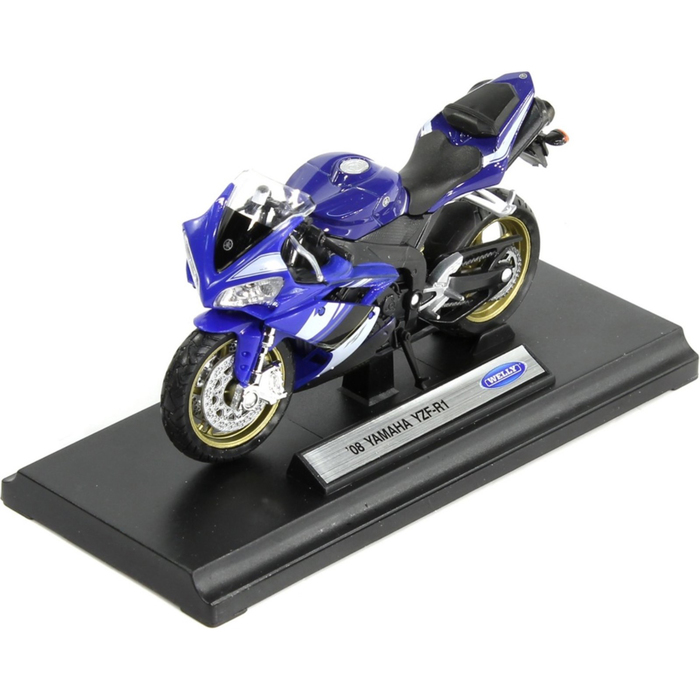 Коллекционная модель мотоцикла Yamaha YZF-R1, масштаб 1:18