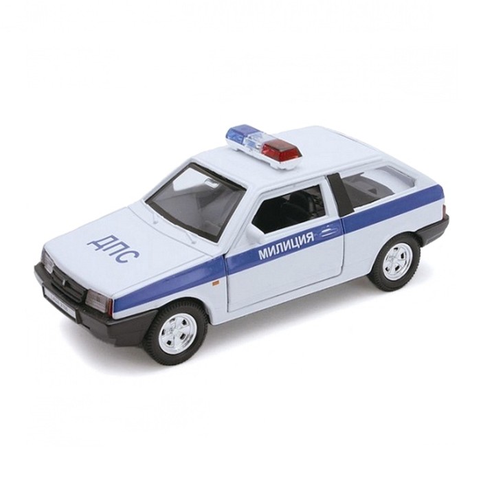 Коллекционная модель машины LADA 2108 Милиция ДПС, масштаб 1:34-39