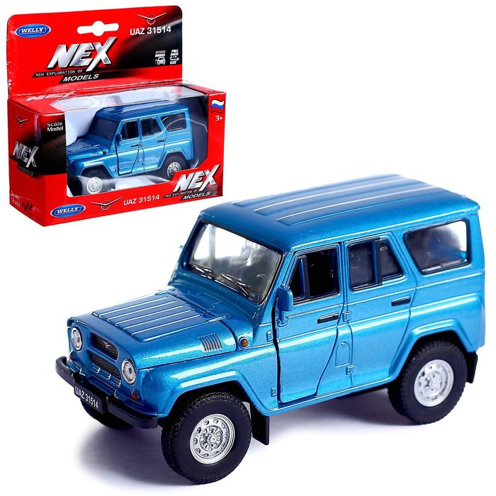 Коллекционная модель машины LADA 2108 УАЗ 31514, масштаб 1:34-39,МИКС