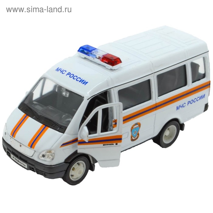 Коллекционная модель машины Газель «МЧС», масштаб 1:34-39