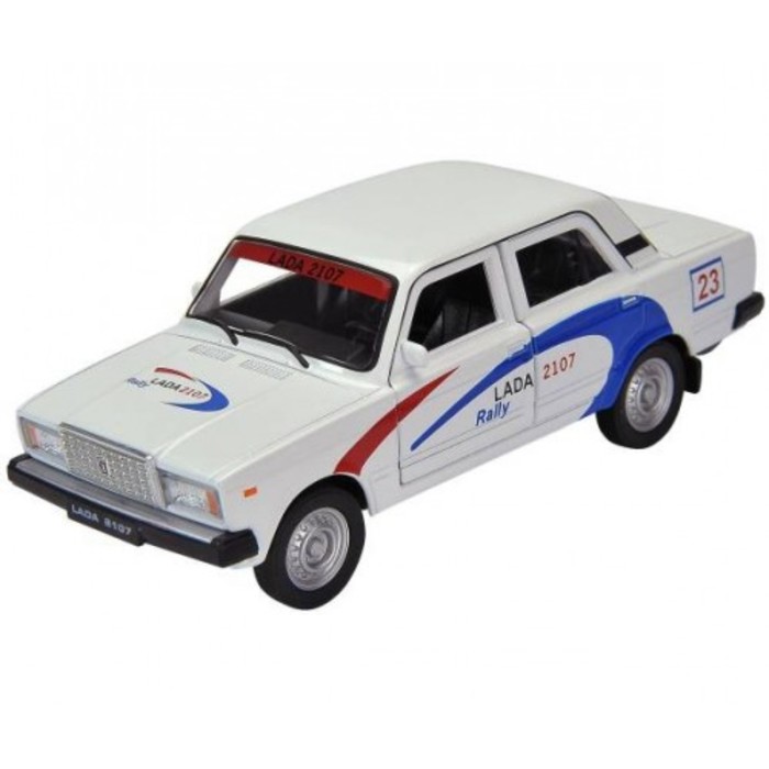 Коллекционная модель машины LADA 2107 Rally, масштаб 1:34-39