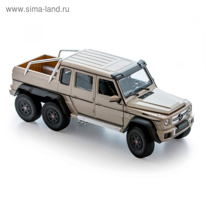 

Коллекционная модель машины Mercedes-Benz G63 AMG 6x6, масштаб 1:34-39, МИКС