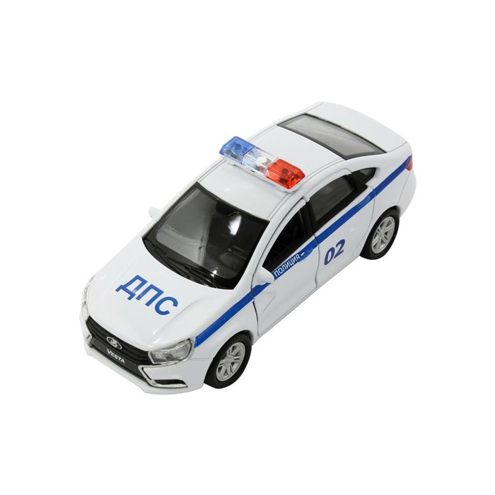 Коллекционная модель машины LADA Vesta Полиция ДПС, масштаб 1:34-39