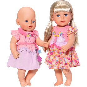 

Одежда для куклы BABY born «Платья», с вешалкой, МИКС
