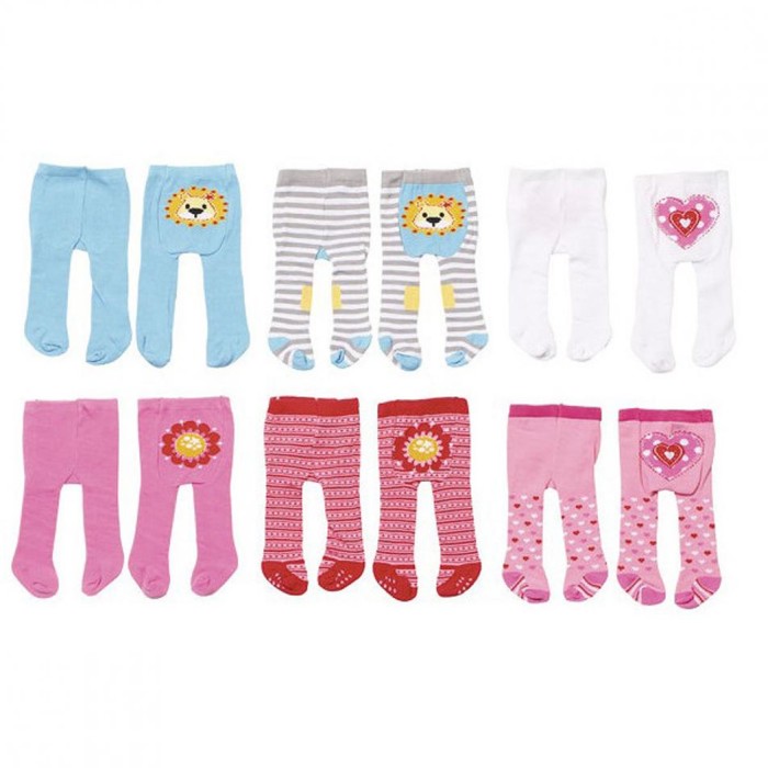 Одежда для куклы Zapf Creation "Колготки", с вешалкой, МИКС