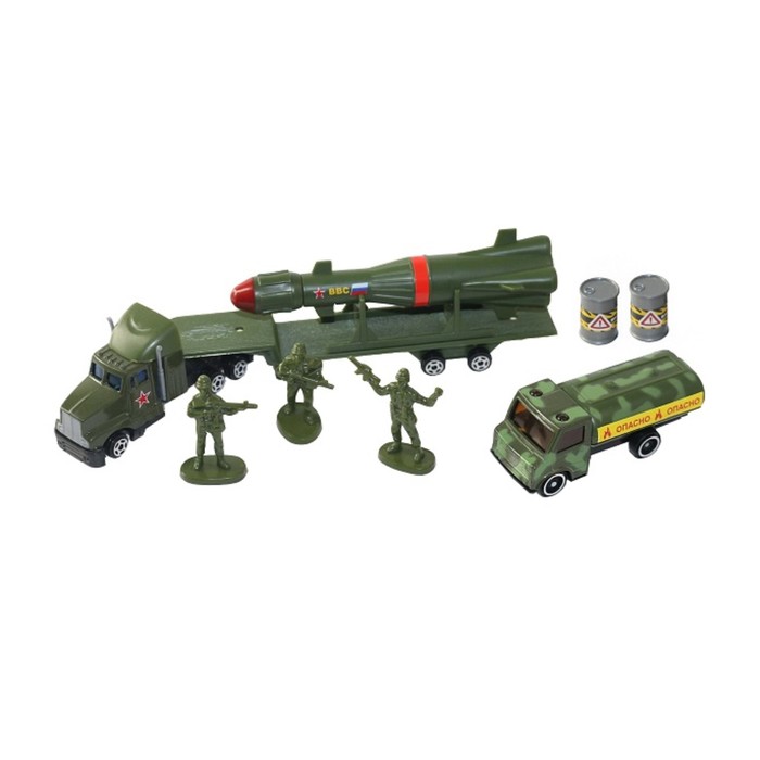 Игровой набор ТМ Wincars "Военная техника"