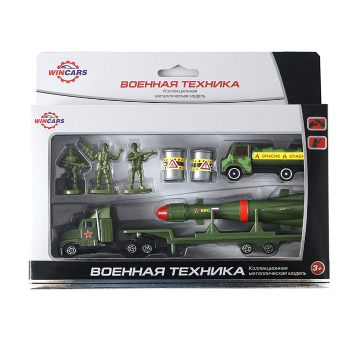 Игровой набор ТМ Wincars "Военная техника"